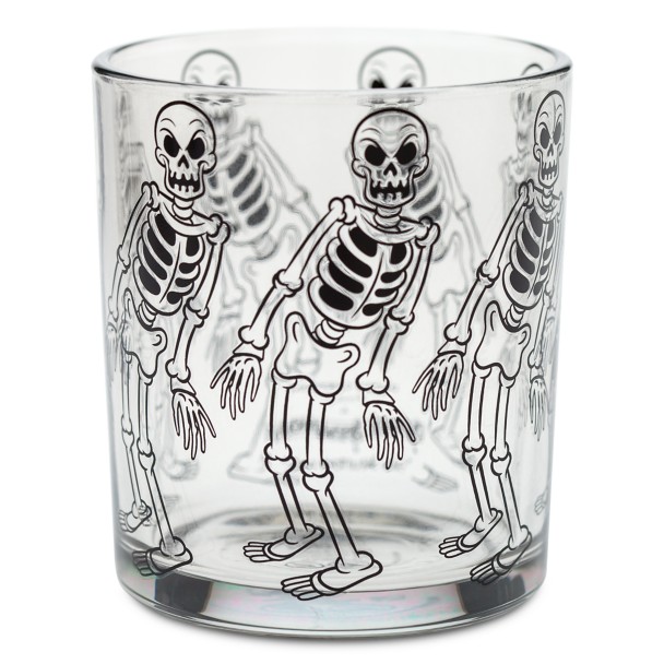 Disney Store The Skeleton Dance Glasses, Set of 4