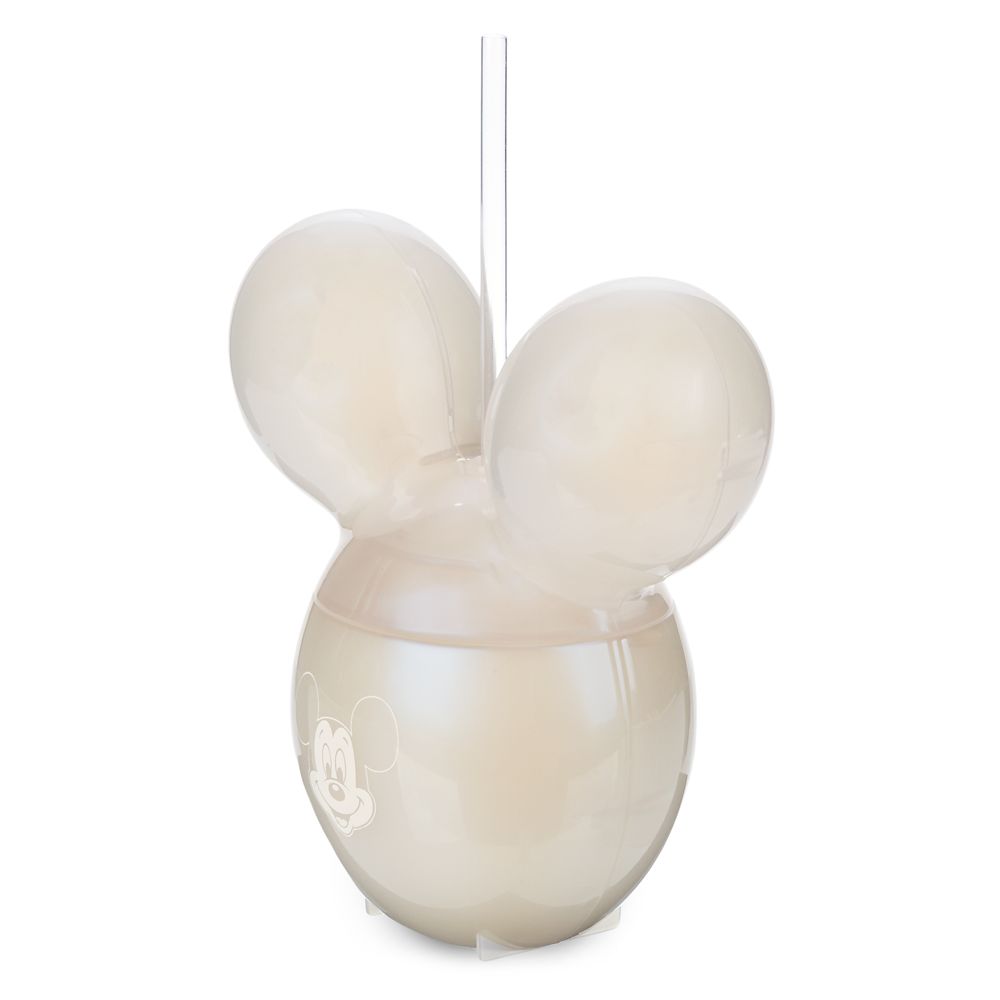 Mickey Mouse Balloon Tumbler with Straw