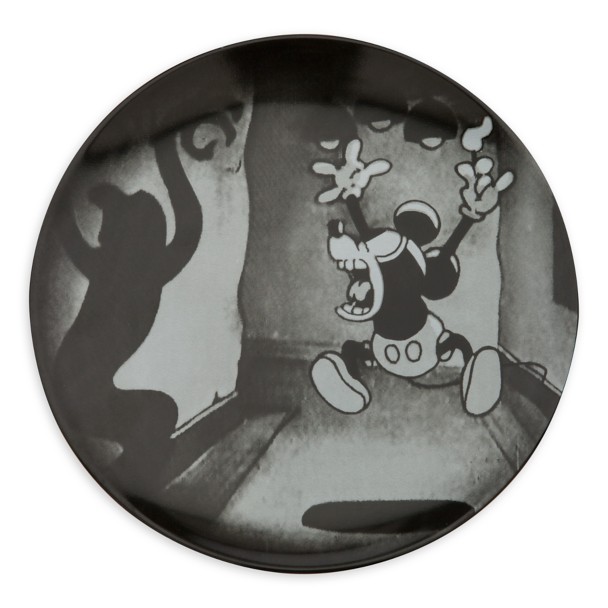 The Skeleton Dance and The Haunted House Plate Set