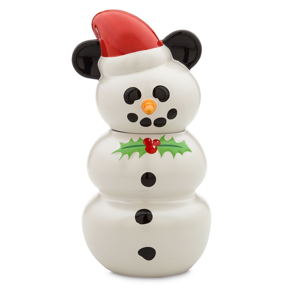 Mickey Mouse Snowman Cookie Jar Official shopDisney