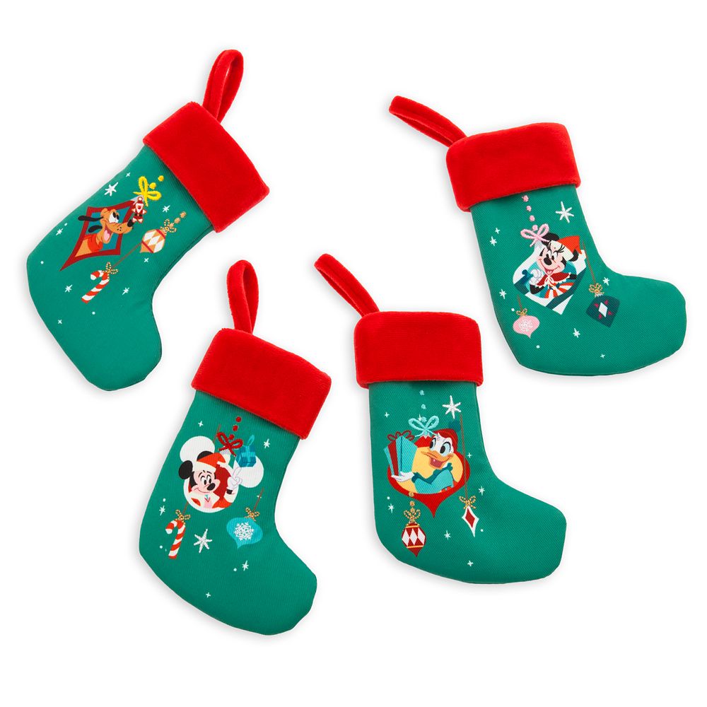 Mickey Mouse and Friends Holiday Stocking Utensil Holders Official shopDisney