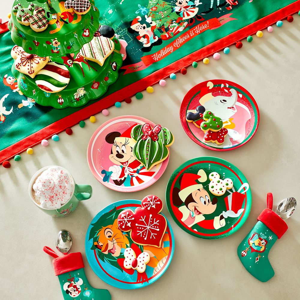 Mickey Mouse and Friends Holiday Stocking Utensil Holders Disney Store