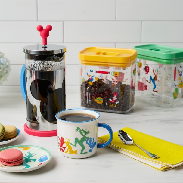 Mickey Mouse and Friends Coffee Storage Container Disney Store Mickey Mouse and Friends Coffee Storage Container Disney Store