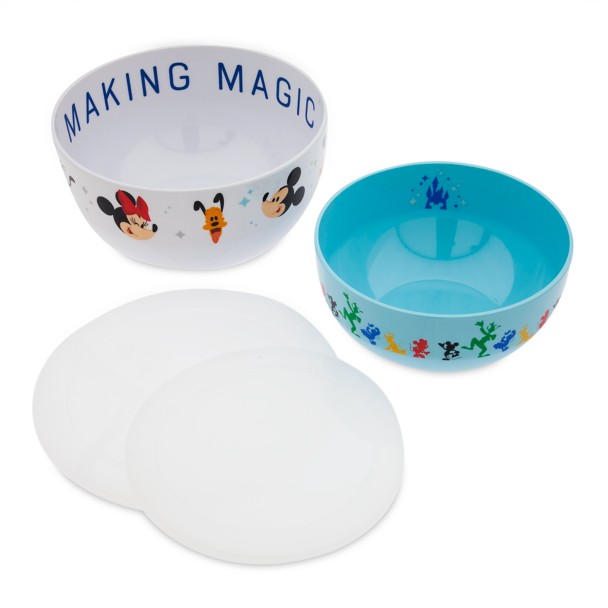 Mickey Mouse and Friends Bowl Set with Lids