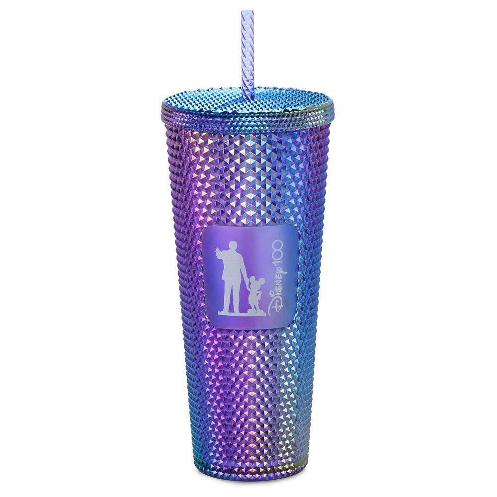 Walt Disney and Mickey Mouse ''Partners'' Geometric Starbucks® Tumbler with Straw – Disney100