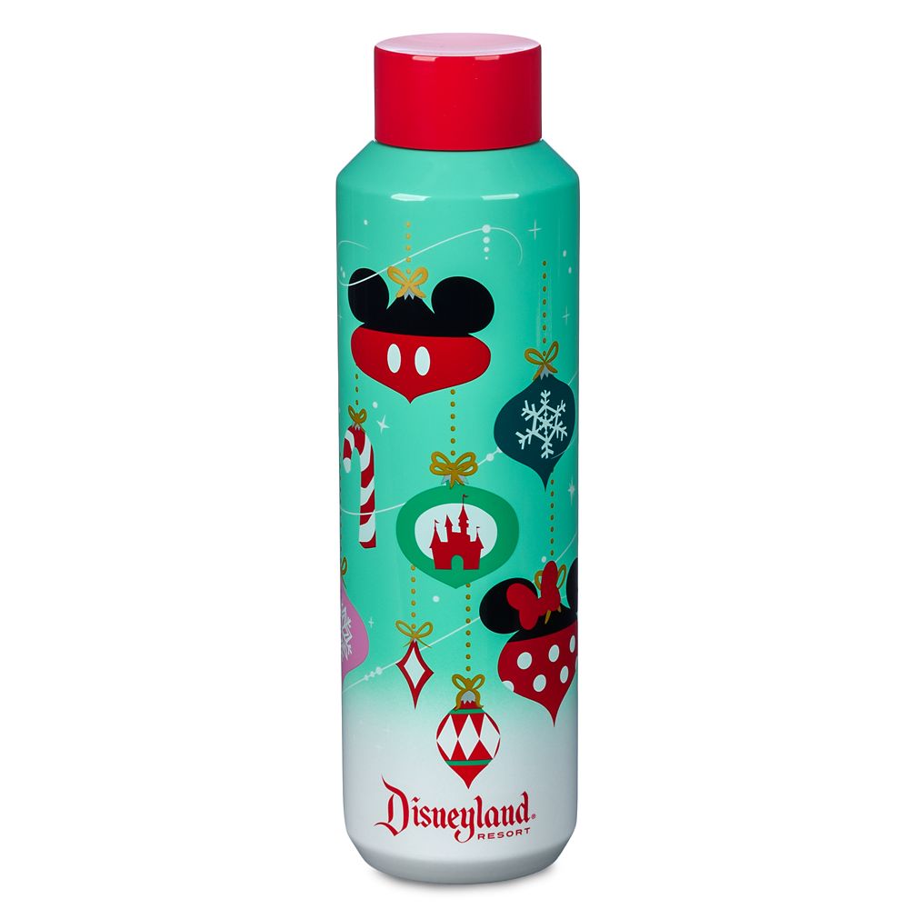 Disneyland Holiday Stainless Steel Starbucks Water Bottle