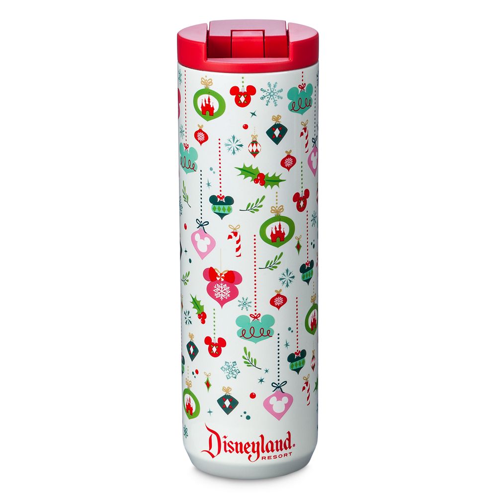 Disneyland Holiday Stainless Steel Starbucks® Travel Tumbler is available online for purchase