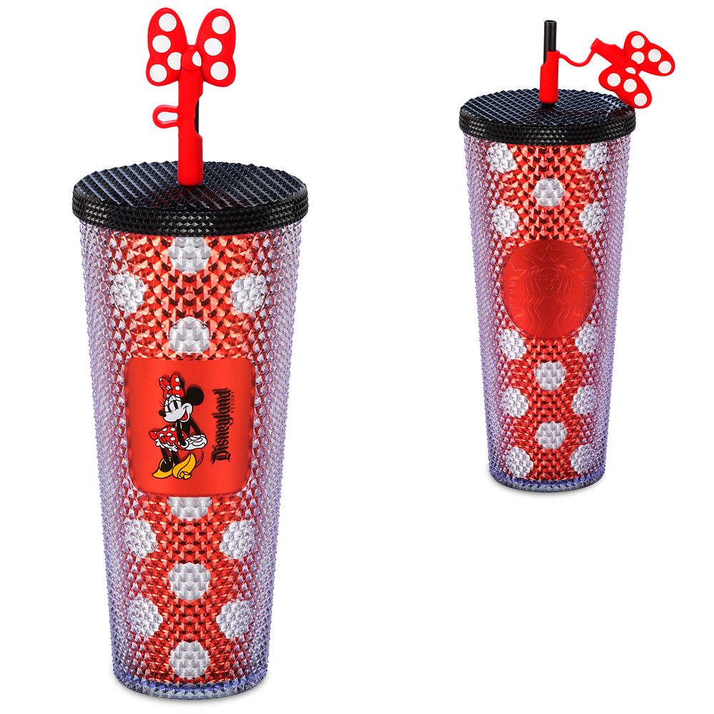 Minnie Mouse Starbucks® Tumbler with Straw – Disneyland