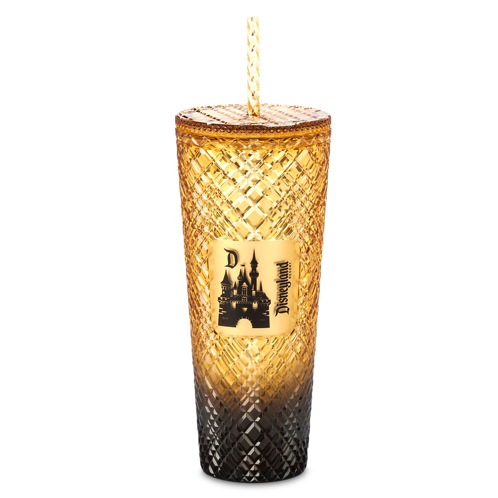 Sleeping Beauty Castle Geometric Starbucks&reg; Tumbler with Straw &ndash; Disneyland