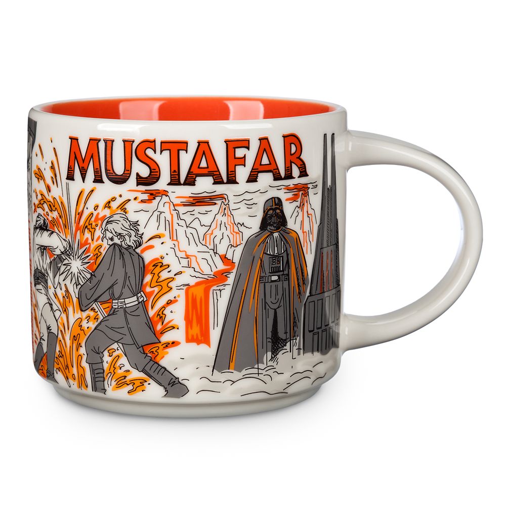 Mustafar Starbucks® Mug Been There Series Star Wars shopDisney