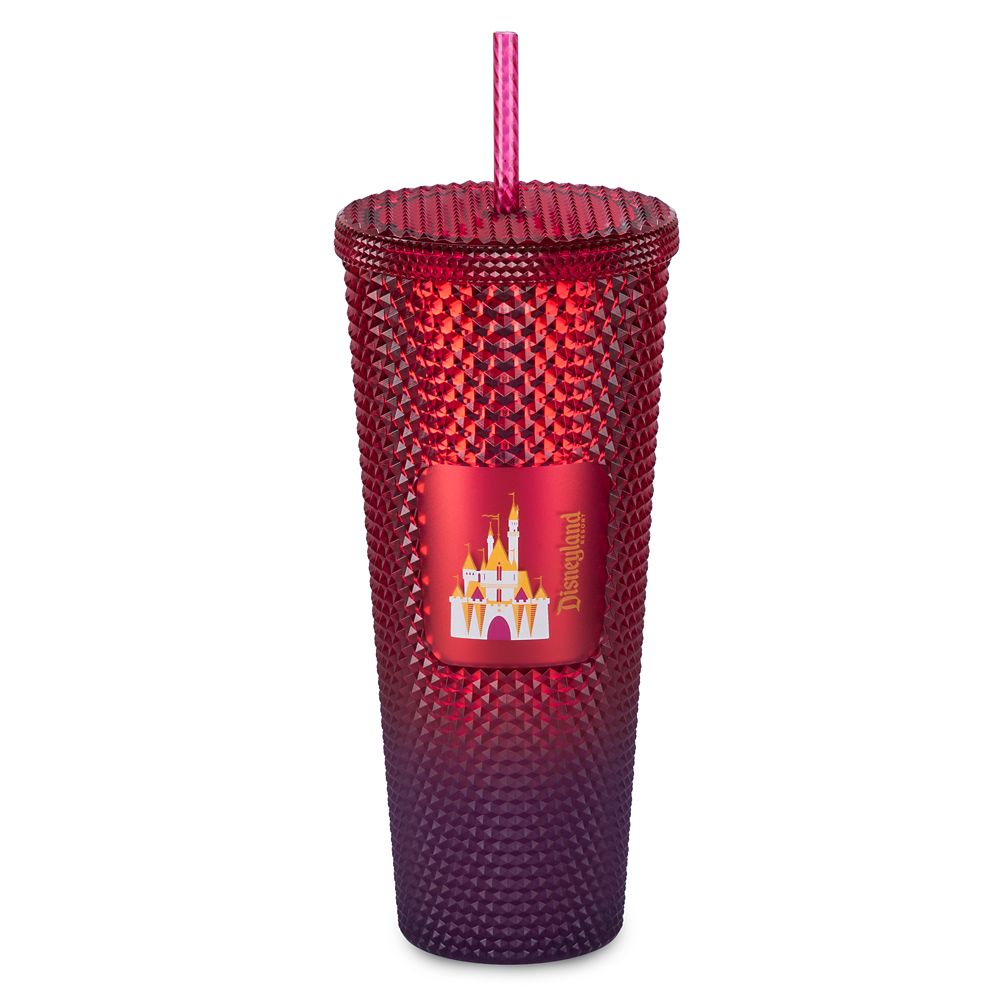 Disneyland Geometric Starbucks Tumbler with Straw – Red