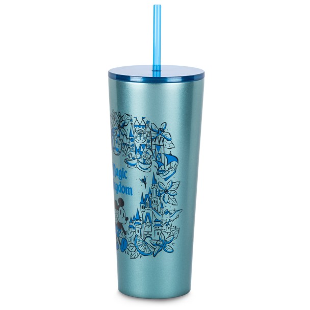 Starbucks Blue Two-Toned Stainless Steel Cold Cup 24 Oz Lid Straw Drinkware  New