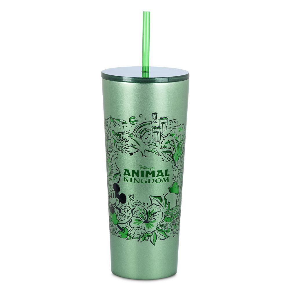 Disney Starbucks Animal Kingdom Icons Metal Tumbler Cup with Straw New – I  Love Characters