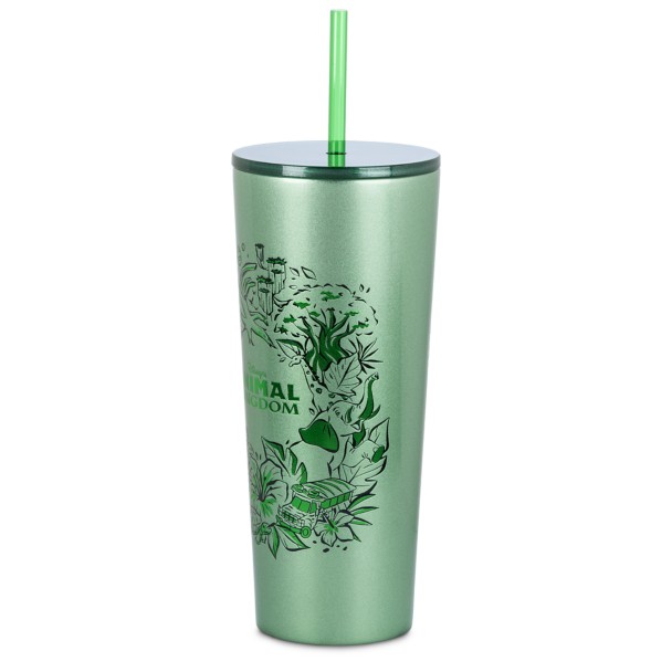 1100ml/39oz Disney Large Capacity Stainless Steel Straw Cup