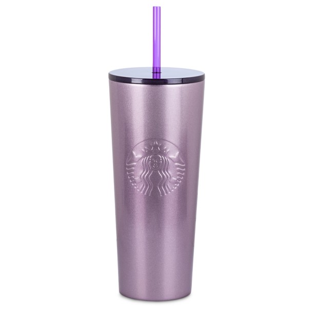 Starbucks 550ml/19oz Metallic Purple Stainless Steel Straw Cup