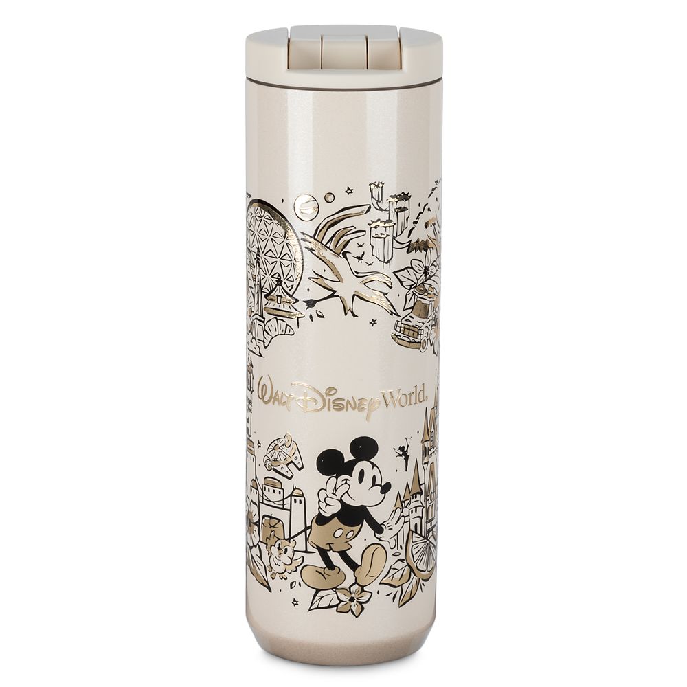 Walt Disney World Stainless Steel Starbucks Water Bottle