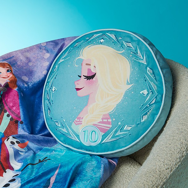Elsa and Anna Accent Pillow – Frozen 10th Anniversary