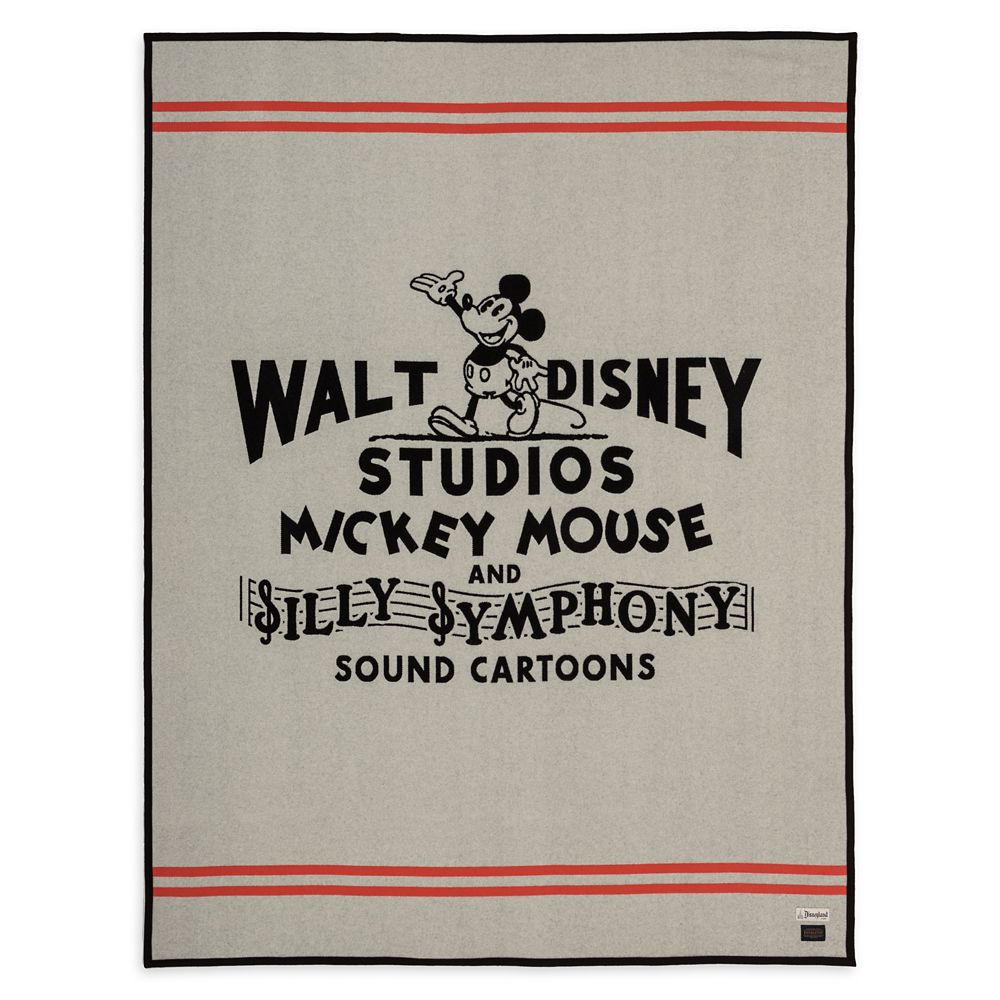 Mickey Mouse Walt Disney Studios Pendleton Blanket – Limited Release – Disney100