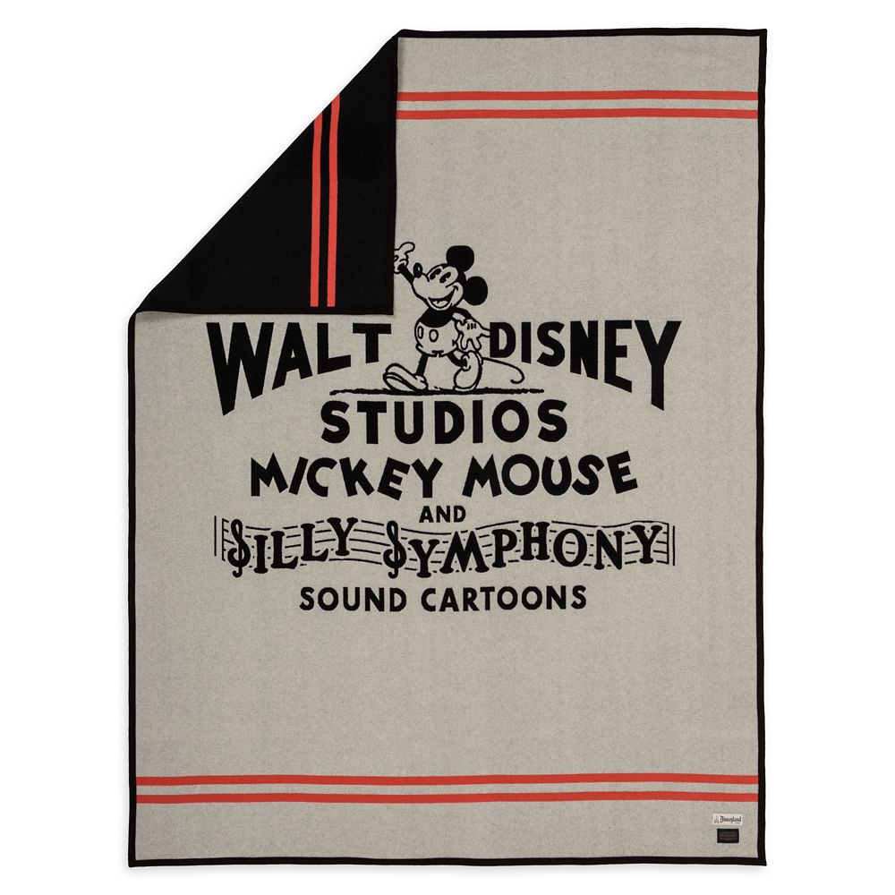 Mickey Mouse Walt Disney Studios Pendleton Blanket – Limited Release – Disney100