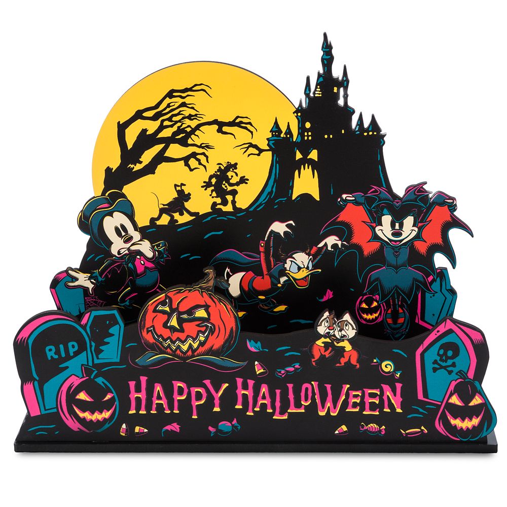 mickey and minnie halloween clipart black