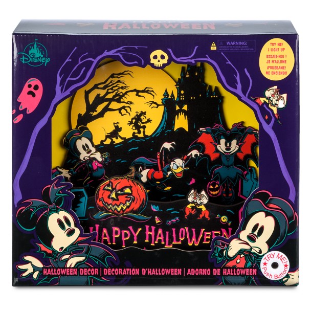 Mickey Mouse and Friends Halloween Light-Up Decoration | shopDisney