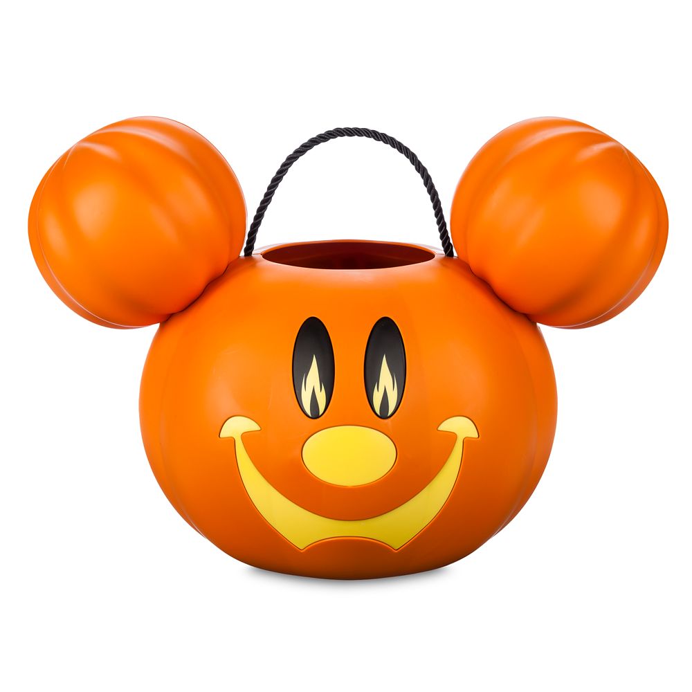 Mickey Mouse Halloween Pumpkin Light-Up Treat Bucket released today