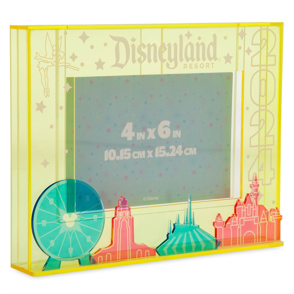 Disneyland 2024 Acrylic Photo Frame 4 X 6 Disney Store   3408059400049 1