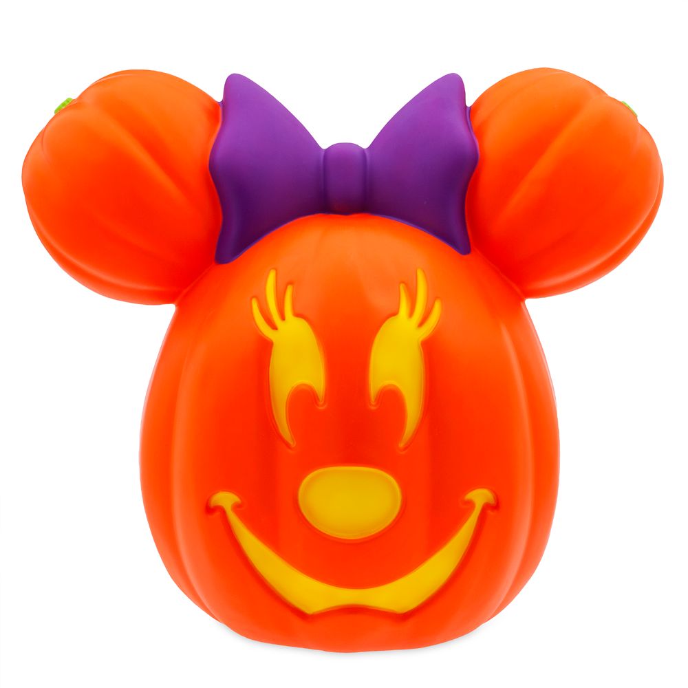 Minnie Mouse Light-Up Jack-o'-Lantern