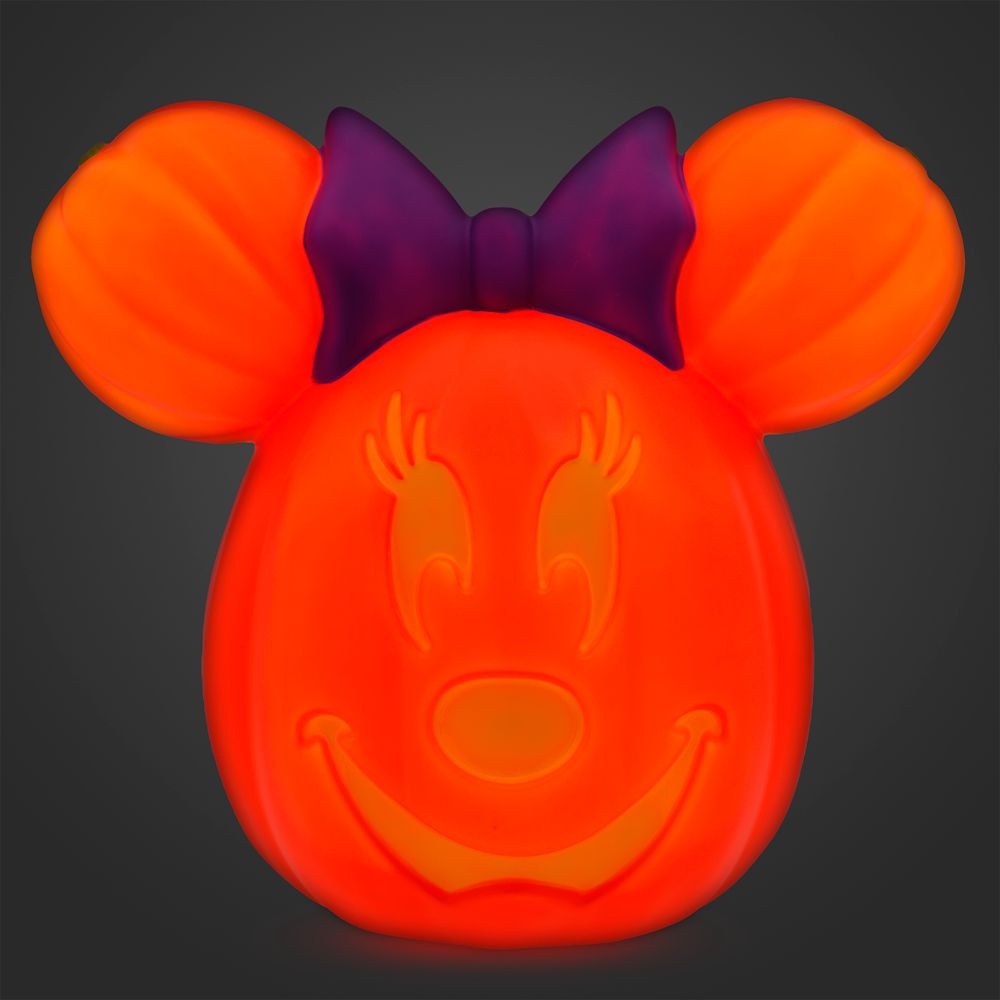 Minnie Mouse Light-Up Jack-o'-Lantern