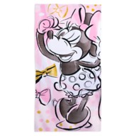 Minnie Mouse Beach Towel – Pink