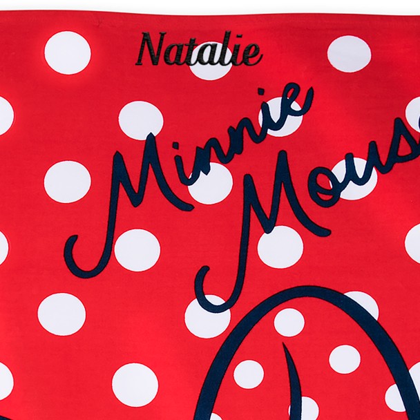 Minnie Mouse Beach Towel – Personalized