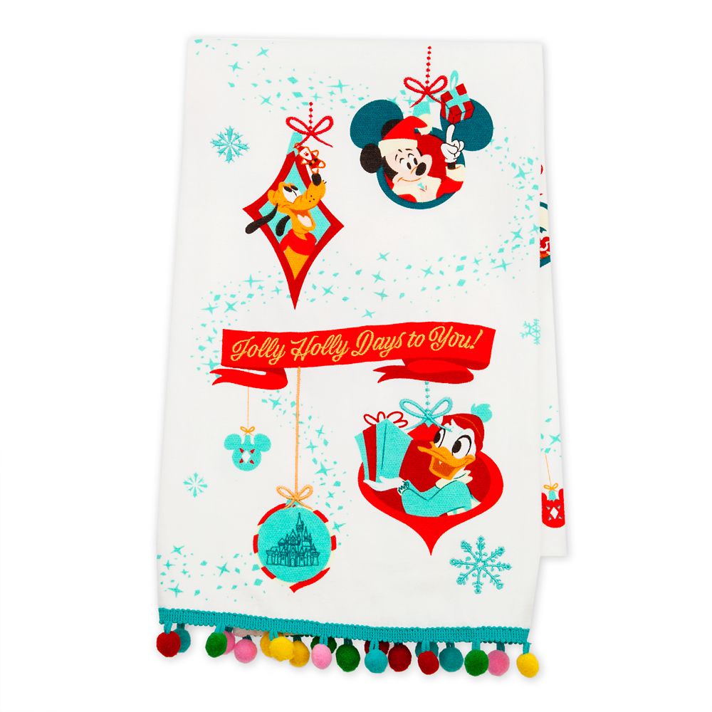 Mickey Mouse And Friends Holiday Kitchen Towel Disney Store   3411047390005