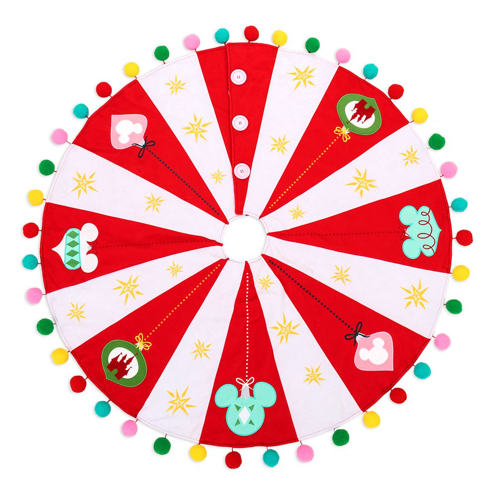 Mickey Mouse Icon Holiday Tree Skirt Official shopDisney