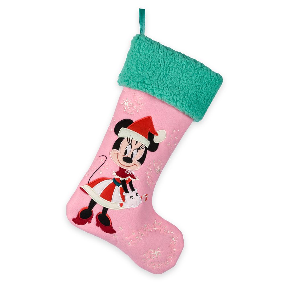 Minnie Mouse Holiday Stocking is available online