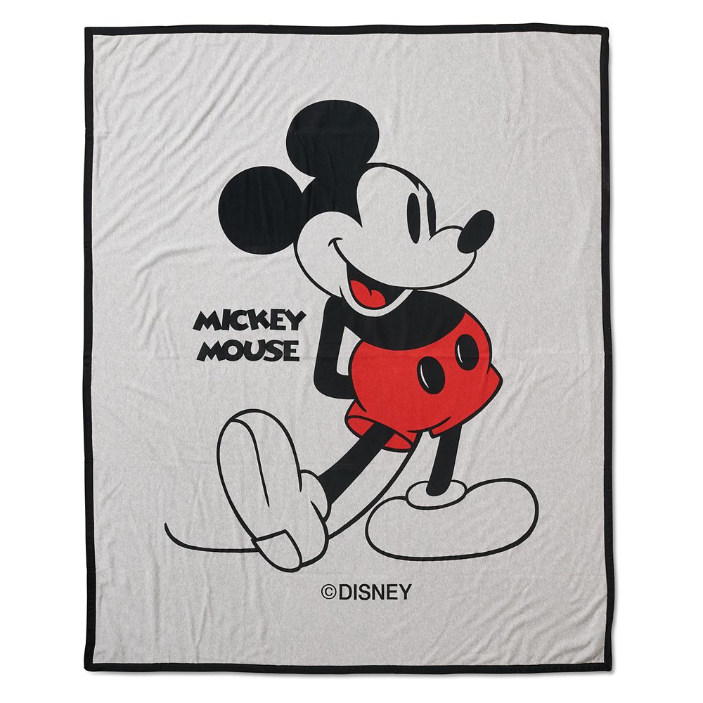 Mickey Mouse Throw Blanket Official shopDisney