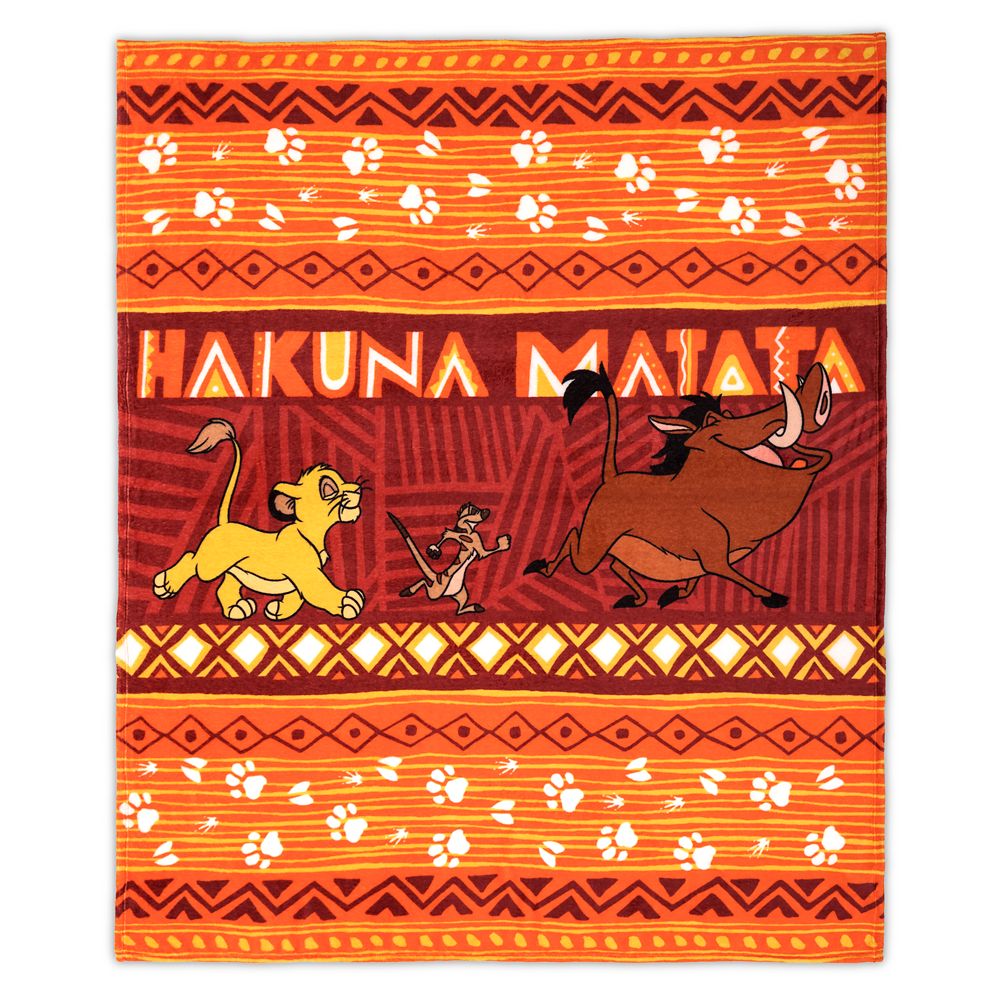 The Lion King Throw Blanket Disney Store