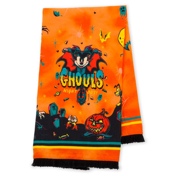 Disney, Kitchen, Disney Mickey Mouse Halloween Kitchen Towels Pack Of 2