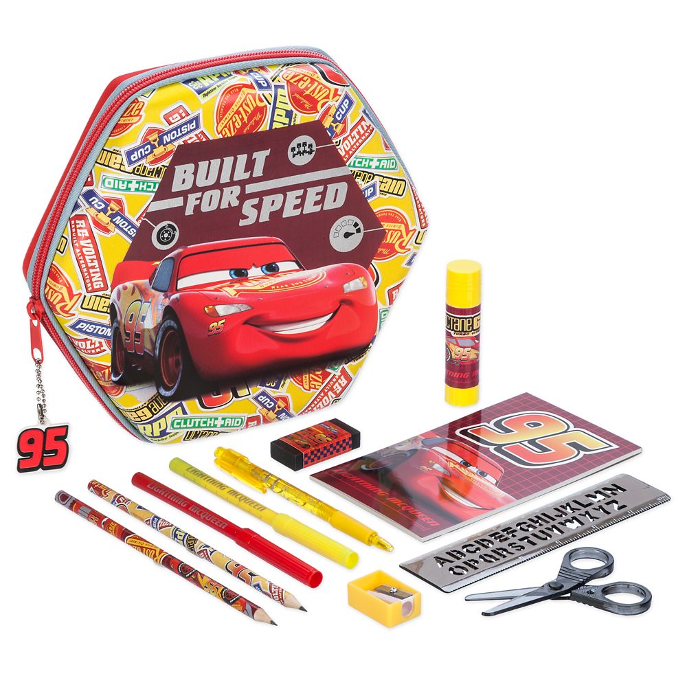 Cars Zip-Up Stationery Kit