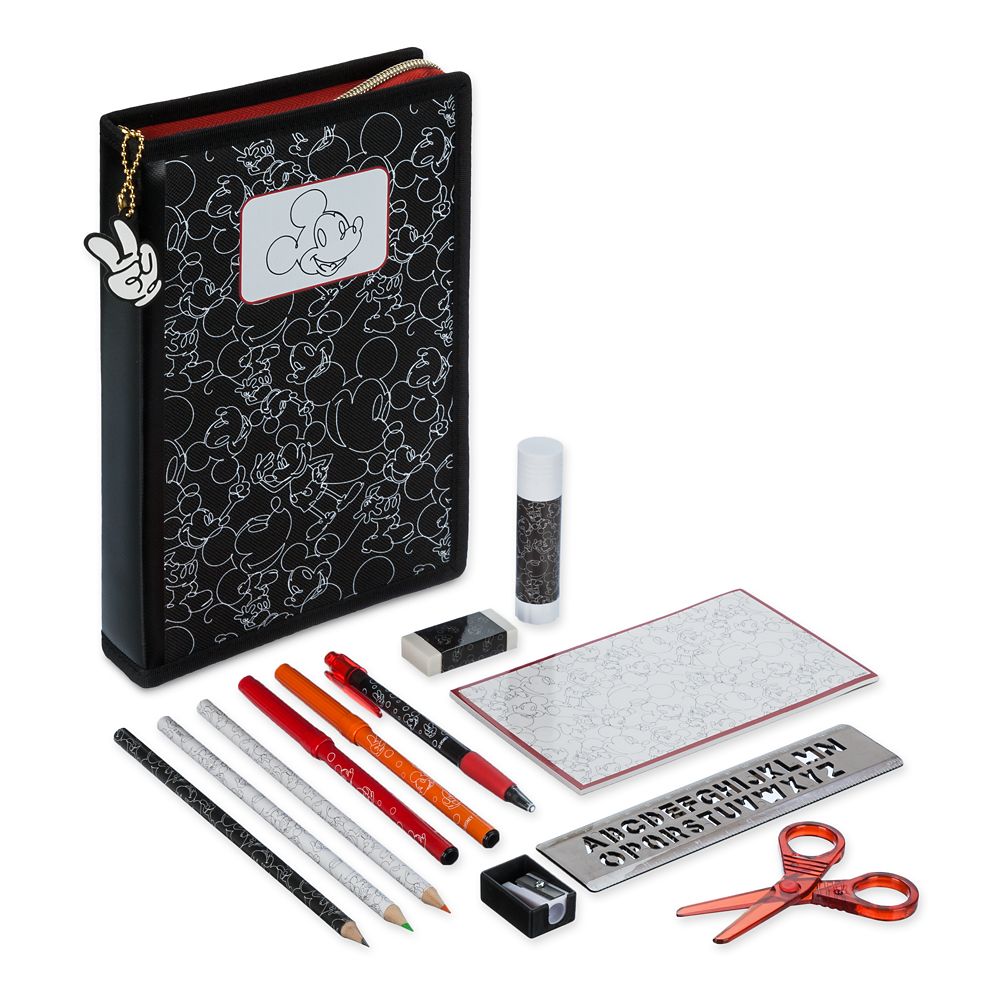 Mickey Mouse Zip-Up Stationery Kit released today