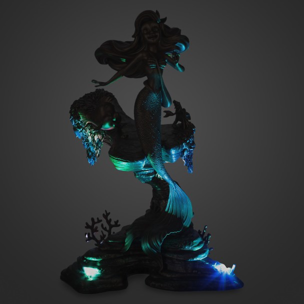 Ariel Light-Up Bronze Figure – The Litttle Mermaid