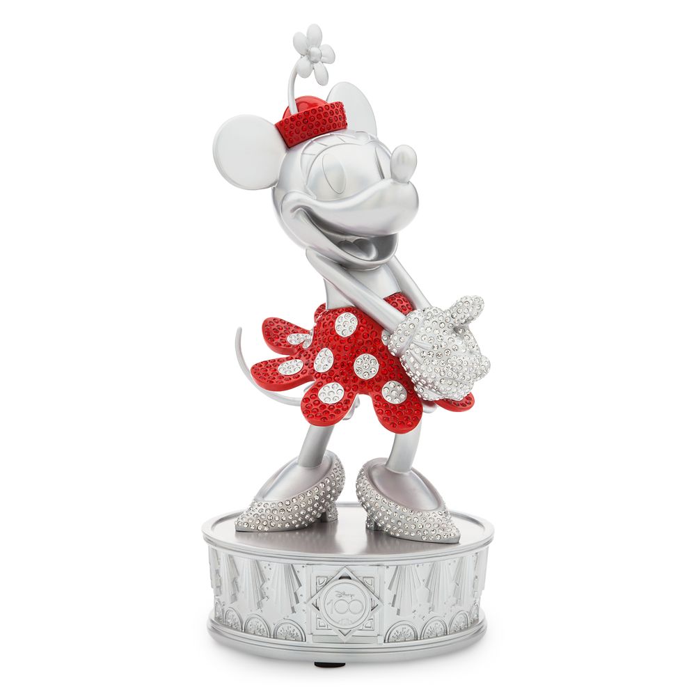 Disney レア ディズニーストア ミニーマウス 100体限定生産 1.5kg　 Minnie Mouse Figurine Disney Limited Edition 034/100 Disney Store Rare