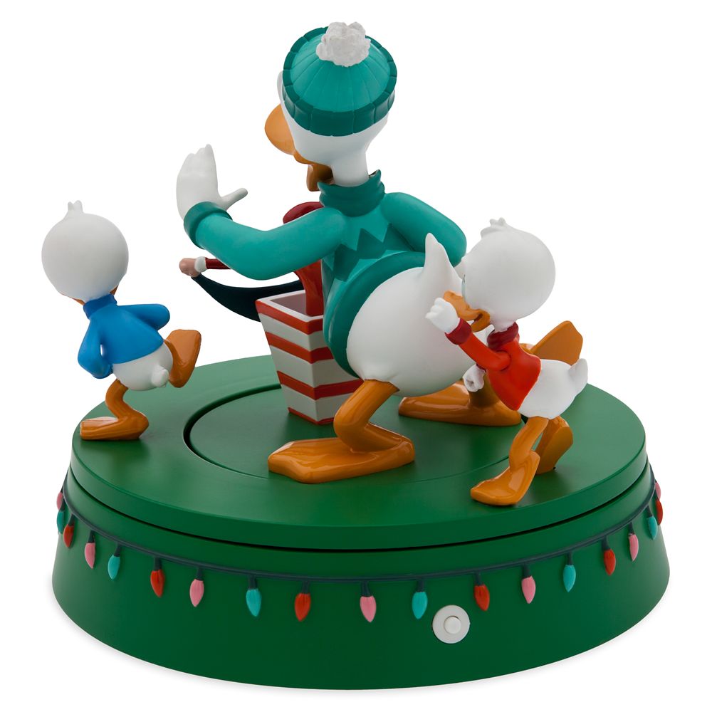 Donald Duck and Nephews Musical Holiday Figure