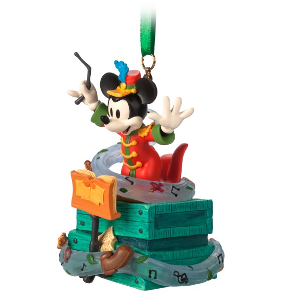 Mickey Mouse Musical Living Magic Sketchbook Ornament – The Band Concert – Disney100 Special Moments