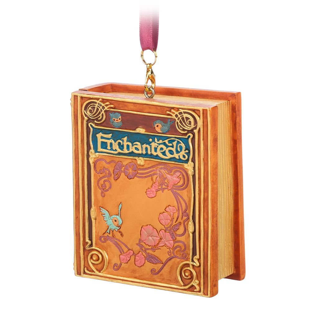 Enchanted Storybook Musical Living Magic Sketchbook Ornament Official shopDisney