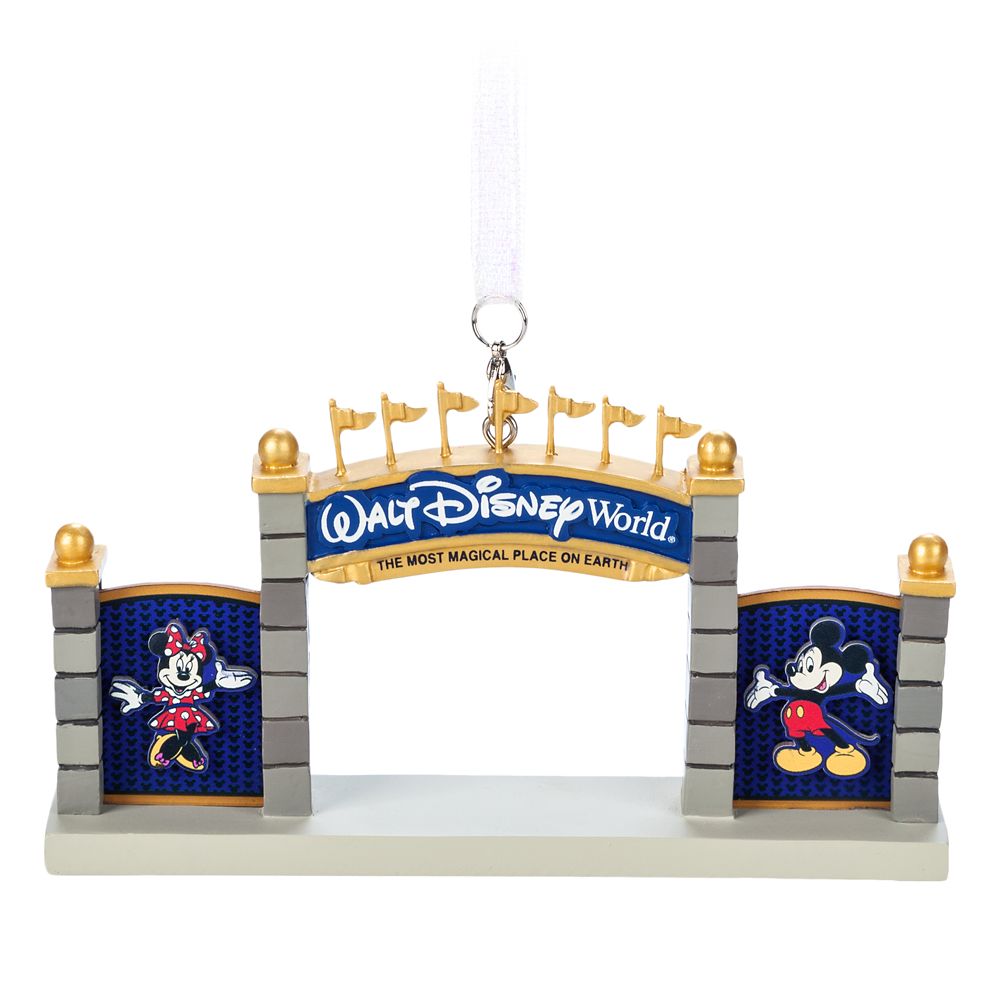 Walt Disney World Main Gate Sketchbook Ornament | Disney Store