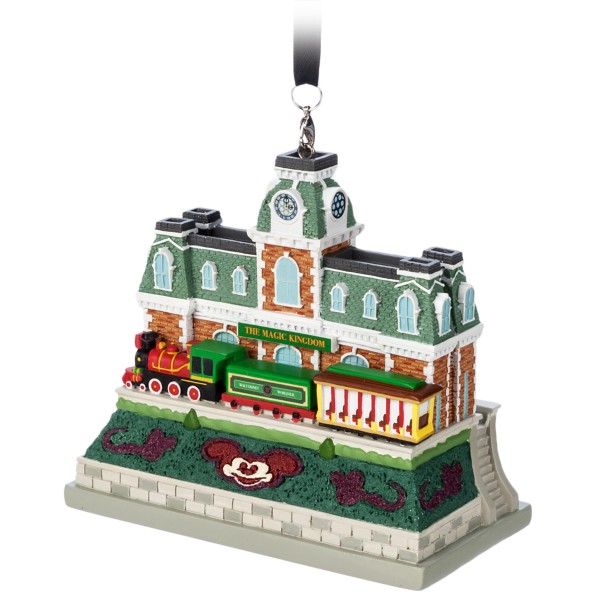 Walt Disney World Railroad Attraction Sketchbook Ornament – Main Street U.S.A. Station