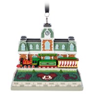 Walt Disney World Railroad Attraction Sketchbook Ornament – Main Street U.S.A. Station