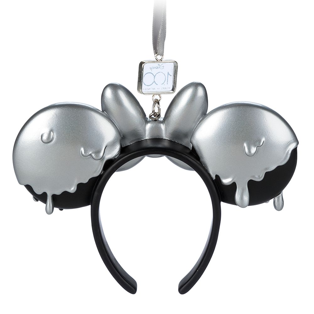 Minnie Mouse Ear Headband Sketchbook Ornament &ndash; Disney100