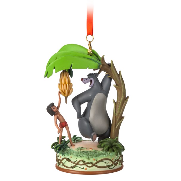 Mowgli and Baloo Singing Living Magic Sketchbook Ornament – The Jungle Book