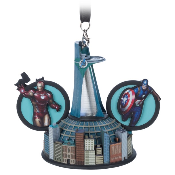 Marvel's Avengers Light-Up Living Magic Ear Hat Sketchbook Ornament